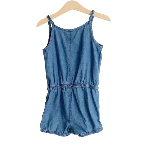 The Children’s Place Chambray Romper Size 3T - Picture 3 of 6